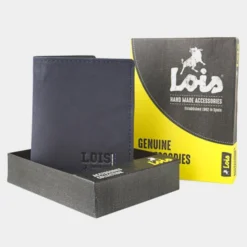 Cartera De Hombre Lois De La Colección Hewitt En Piel Genuina -Bolsa De Moda marino sku 16042015 05480056 xxl