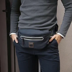 Riñonera De Hombre Lois Colección Cooper En Lona -Bolsa De Moda marino sku 16042305 22590760 xxl