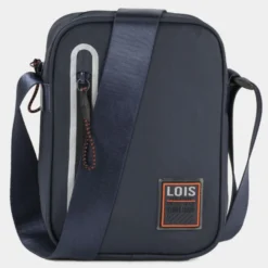 Bandolera Pequeña De Hombre Lois Colección Cooper En Lona -Bolsa De Moda marino sku 16042311 33100283 xxl