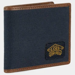 Cartera De Hombre Lois Bonney En Lona/Piel