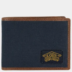 Cartera De Hombre Lois Bonney En Lona/Piel -Bolsa De Moda marino sku 16062284 39320691 xxl