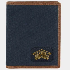 Cartera De Hombre Lois Bonney En Lona/Piel -Bolsa De Moda marino sku 16062286 41050099 xxl