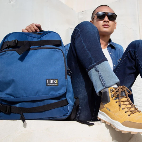 Mochila De Hombre Lois Dilingham Color Para Portátil Con Usb Y Mini-Jack 2 Mochila De Hombre Lois Dilingham Color Para Portátil Con Usb Y Mini-Jack - Imagen 2