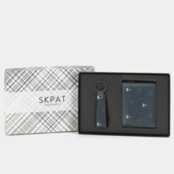 Pack Cartera + Llavero De Hombre Skpat Packs Regalo Marroquineria Skpat Cro En Piel
