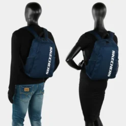 Mochila De Mujer/Hombre Skechers En Poliéster. -Bolsa De Moda marino sku 16567219 19410279 xxl