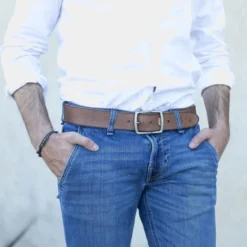 Cinturón De Hombre Lois En Piel -Bolsa De Moda marron 115 sku 16042601 01110430 xxl