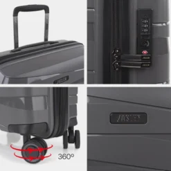 Maletas De Cabina Stuttgart Rigida/Blanda Con Capacidad De 33 L 24 Maletas De Cabina Stuttgart Rigida/Blanda Con Capacidad De 33 L -Bolsa De Moda marron metalizado sku 16161599 05080365 xxl