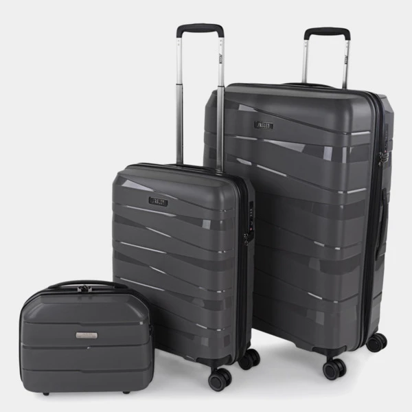 Juego De 2/3 Maletas (Cabina, Mediana Y Grande) Stuttgart Rigida/Blanda Con Capacidad De 92 L 6 Juego De 2/3 Maletas (Cabina, Mediana Y Grande) Stuttgart Rigida/Blanda Con Capacidad De 92 L - Imagen 6