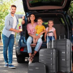 Juego De 2/3 Maletas (Cabina, Mediana Y Grande) Stuttgart Rigida/Blanda Con Capacidad De 92 L 21 Juego De 2/3 Maletas (Cabina, Mediana Y Grande) Stuttgart Rigida/Blanda Con Capacidad De 92 L -Bolsa De Moda marron metalizado sku 16340656 58420925 xxl