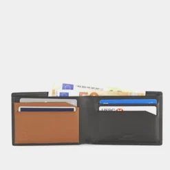 Cartera De Hombre Jaslen Lyon En Piel -Bolsa De Moda marron oscuro marron sku 16042236 28480638 xxl