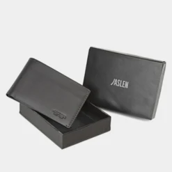 Cartera De Hombre Jaslen Lyon En Piel -Bolsa De Moda marron oscuro marron sku 16042236 28500477 xxl