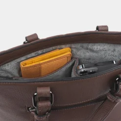 Bolso Shopper Con Bandolera Lois Dewey -Bolsa De Moda marron oscuro sku 16512487 46320991 xxl