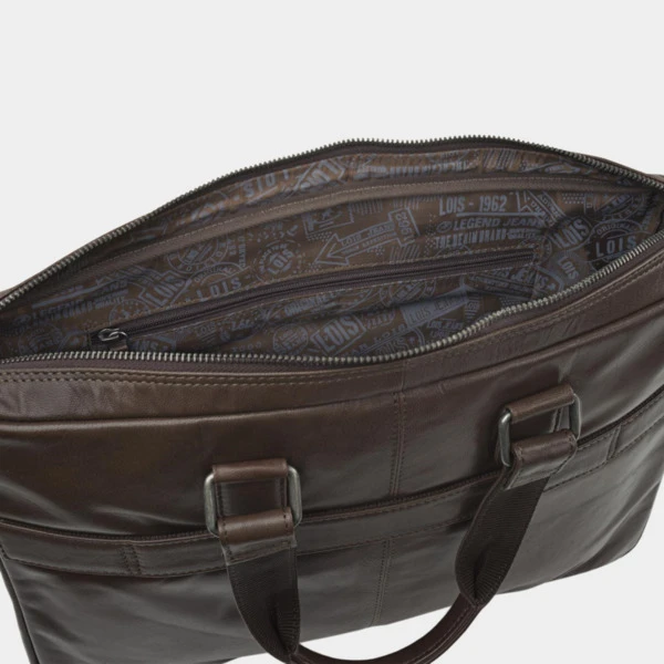 Maletin De Piel Portatil 15,6" De Mujer/Hombre Lois Sanford En Piel 9 Maletin De Piel Portatil 15,6" De Mujer/Hombre Lois Sanford En Piel - Imagen 9