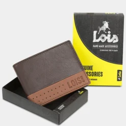 Cartera De Hombre Lois Durham En Piel -Bolsa De Moda marron tan sku 16042207 58150342 xxl