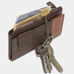 Cartera/Monedero De Hombre Lois Durham En Piel -Bolsa De Moda marron tan sku 16042215 03560411 xxl