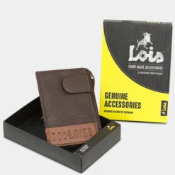 Cartera/Monedero De Hombre Lois Durham En Piel -Bolsa De Moda marron tan sku 16042215 03570631 xxl