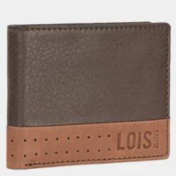 Billetero De Hombre Lois Durham En Piel -Bolsa De Moda marron tan sku 16042217 05050506 xxl