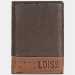 Cartera De Hombre Lois Durham En Piel -Bolsa De Moda marron tan sku 16042219 14110115 xxl