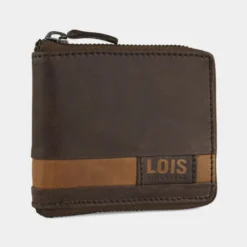 Cartera De Piel De Hombre Lois Dayton En -Bolsa De Moda marron tan sku 16667235 28050379 xxl