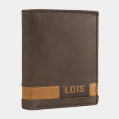 Cartera De Piel De Hombre Lois Dayton En Piel -Bolsa De Moda marron tan sku 16667243 33340805 xxl