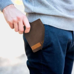 Cartera De Piel De Hombre Lois Dayton En Piel -Bolsa De Moda marron tan sku 16667243 33360074 xxl