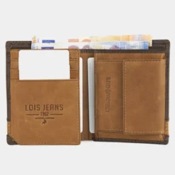 Cartera De Piel De Hombre Lois Dayton En Piel -Bolsa De Moda marron tan sku 16667243 33370528 xxl