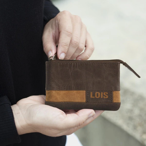 Monedero De Piel Lois Dayton 7 Monedero De Piel Lois Dayton - Imagen 7