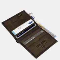 Cartera Vertical De Hombre Lois Knight Color En Piel Con Rfid -Bolsa De Moda marron sku 16041960 51040073 xxl