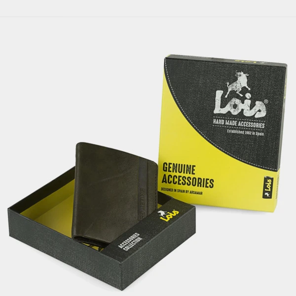 Cartera Vertical De Hombre Lois De La Colección Eagle En Piel Genuina 4 Cartera Vertical De Hombre Lois De La Colección Eagle En Piel Genuina - Imagen 4