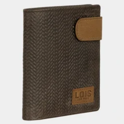 Cartera De Hombre Lois De La Colección Davidson En Piel Genuina -Bolsa De Moda marron sku 16041994 33160407 xxl