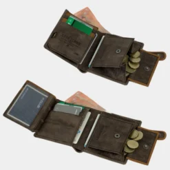 Cartera De Hombre Lois De La Colección Davidson En Piel Genuina -Bolsa De Moda marron sku 16041994 33180688 xxl