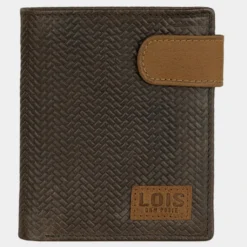 Pack Cartera/Tarjetero + Llavero De Hombre Lois Packs Regalo Marroquineria Lois Cro En Piel -Bolsa De Moda marron sku 16041996 39060172 xxl