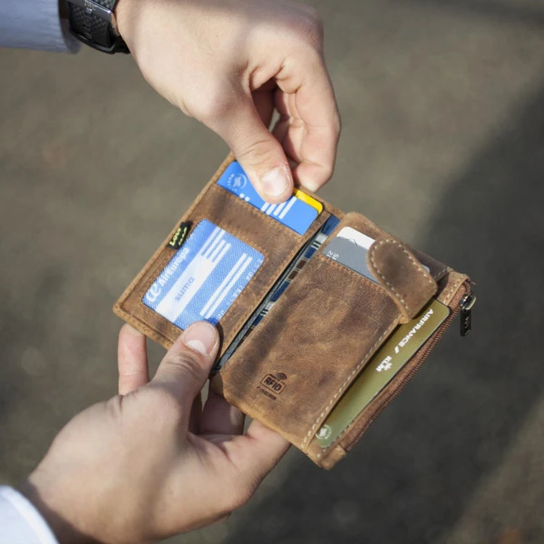 Cartera/Monedero De Hombre Lois Brock En Piel 7 Cartera/Monedero De Hombre Lois Brock En Piel - Imagen 7