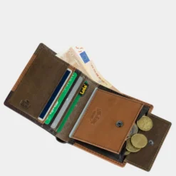 Cartera De Hombre Lois Corsan En Piel -Bolsa De Moda marron sku 16042036 56050263 xxl