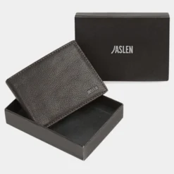 Cartera De Hombre Jaslen Billeteros Piel Jaslen En Piel -Bolsa De Moda marron sku 16042072 18330523 xxl
