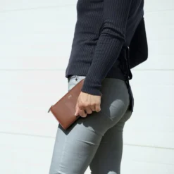 Cartera De Mujer Jaslen Georgia En Piel -Bolsa De Moda marron sku 16042140 58290904 xxl