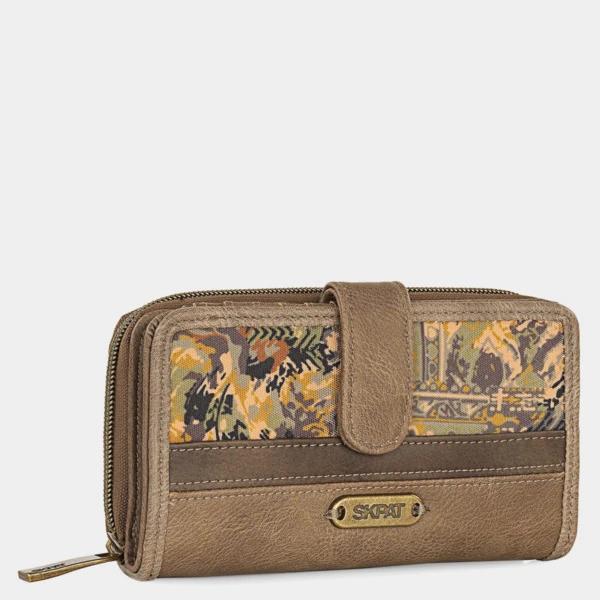 Cartera De Mujer Skpat Florencia En Lona/Poliéster/Polipiel 1 Cartera De Mujer Skpat Florencia En Lona/Poliéster/Polipiel