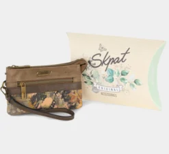 Cartera De Mano Triple De Mujer Skpat Florencia En Lona/Poliester/Polipiel -Bolsa De Moda marron sku 16042453 25330974 xxl