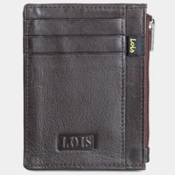 Monedero Unisex De Cuero Piel Genuina Lois Cumberland -Bolsa De Moda marron sku 16062188 21020679 xxl