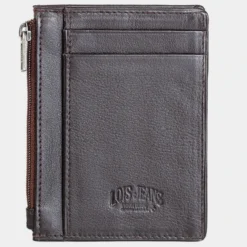 Monedero Unisex De Cuero Piel Genuina Lois Cumberland -Bolsa De Moda marron sku 16062188 21040975 xxl