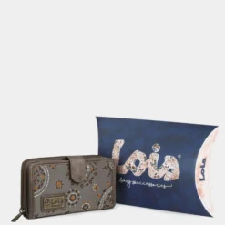 Cartera Estampada Mujer Lois Atuk Color -Bolsa De Moda marron sku 16091410 22040494 xxl