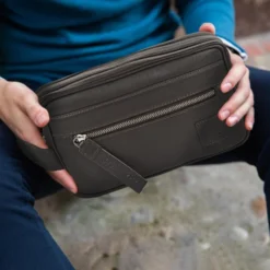 Neceser Piel 2 Cremalleras Lois Osborn -Bolsa De Moda marron sku 16493188 07480099 xxl