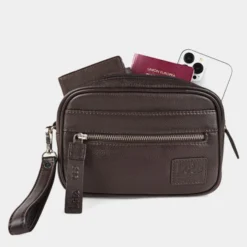 Bolso De Mano Piel Lois Osborn -Bolsa De Moda marron sku 16493190 18030621 xxl