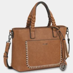 Bolso Shopper Con Bandolera Lois Lindsey -Bolsa De Moda marron sku 16512450 16260727 xxl