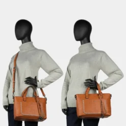 Bolso Shopper Con Bandolera Lois Lindsey -Bolsa De Moda marron sku 16512450 16290604 xxl