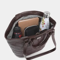 Bolso Con Doble Asa Lois Crossover -Bolsa De Moda marron sku 16512461 36520875 xxl