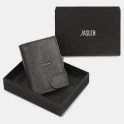 Tarjetero/Billetero De Hombre Jaslen Billeteros Piel Jaslen En Piel -Bolsa De Moda marron sku 16619206 28520339 xxl