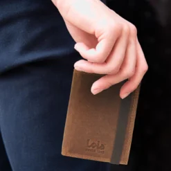 Cartera De Piel De Hombre Lois Thompson En Piel -Bolsa De Moda marron sku 16654478 07340734 xxl