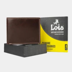 Cartera De Piel De Hombre Lois Valin En Piel -Bolsa De Moda marron sku 16654488 14050298 xxl