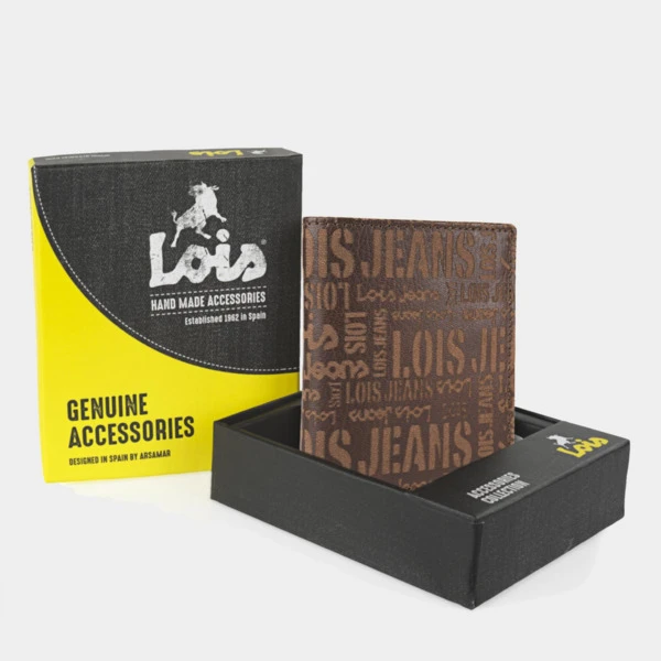 Cartera De Piel De Hombre Lois Cranston En Piel 5 Cartera De Piel De Hombre Lois Cranston En Piel - Imagen 5